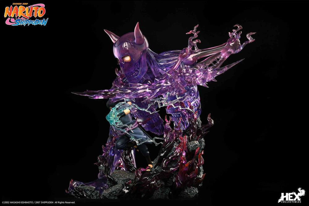 Naruto: Shippuden Uchiha Sasuke 1/8 Scale Statue Gallery Image 4