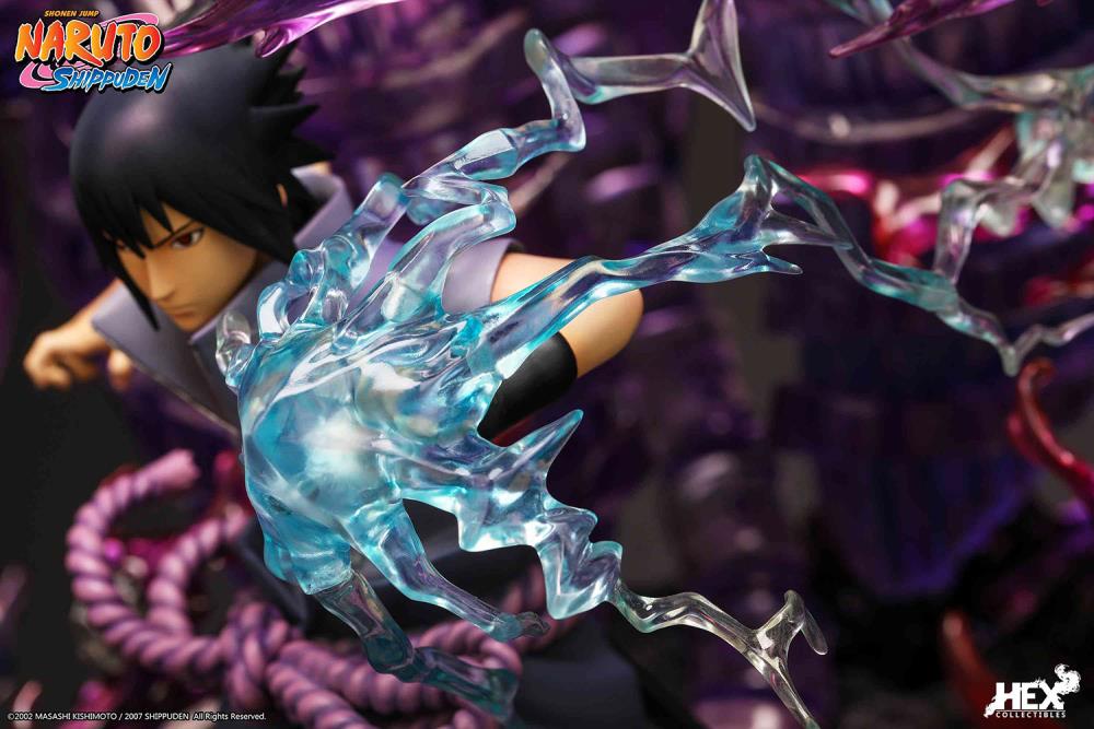 Naruto: Shippuden Uchiha Sasuke 1/8 Scale Statue Gallery Image 14