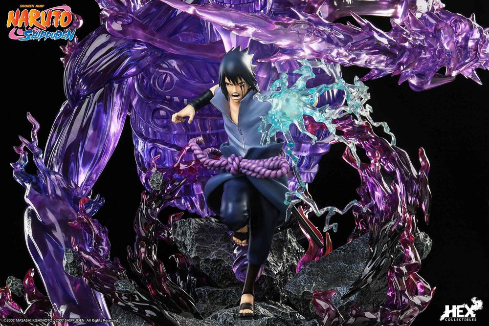 Naruto: Shippuden Uchiha Sasuke 1/8 Scale Statue Gallery Image 11