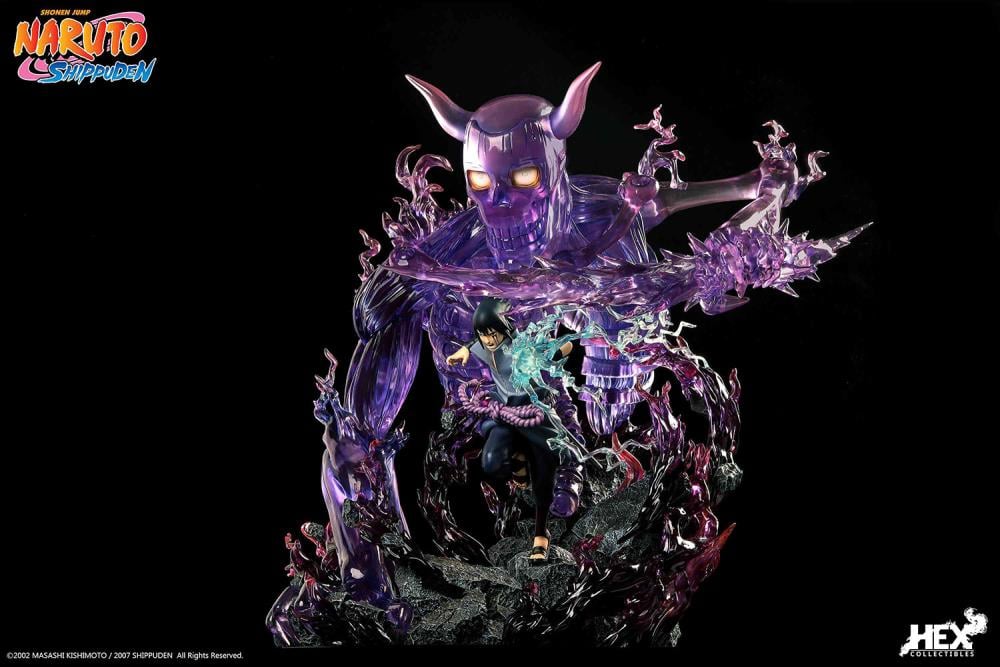 Naruto: Shippuden Uchiha Sasuke 1/8 Scale Statue Gallery Image 5