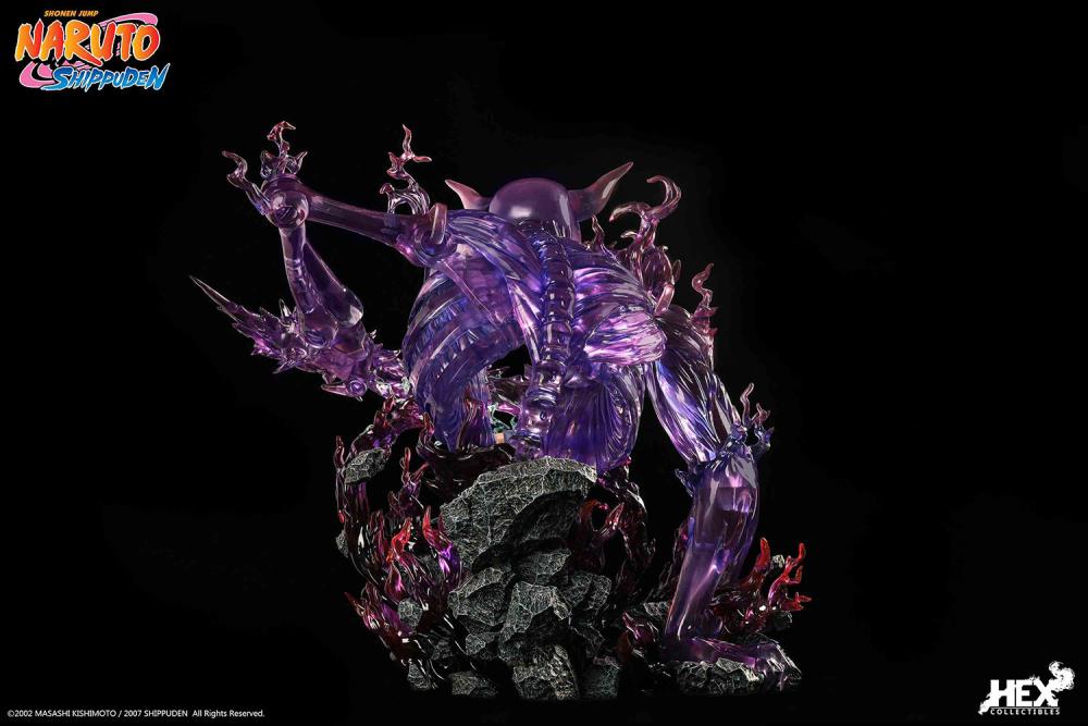 Naruto: Shippuden Uchiha Sasuke 1/8 Scale Statue Gallery Image 9