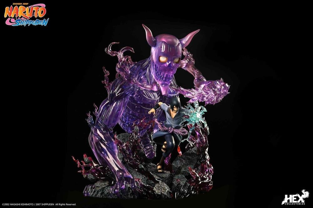 Naruto: Shippuden Uchiha Sasuke 1/8 Scale Statue Gallery Image 8