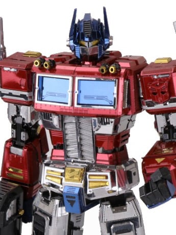 Transformers G1 Optimus Prime (Full Ver.) 3D Metal Puzzle Model Kit Gallery Image 2