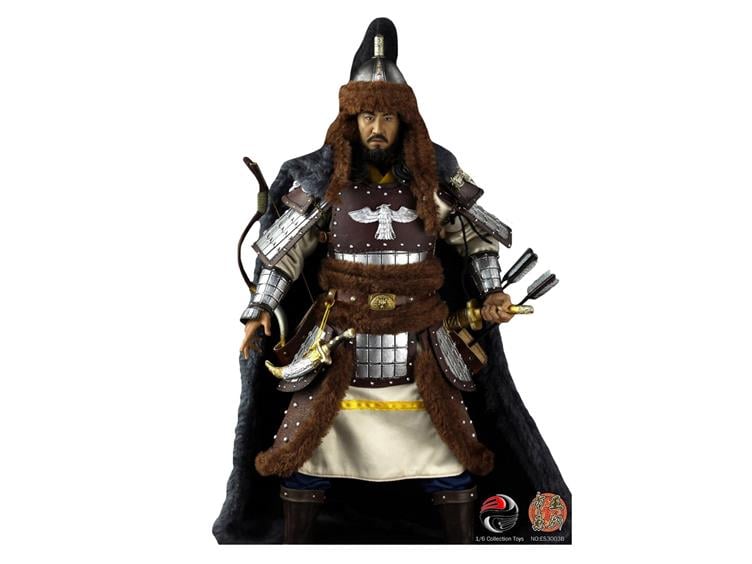 1/6 Scale Genghis Khan Figure In Armor Gallery Image 4