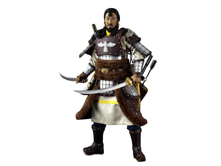 1/6 Scale Genghis Khan Figure In Armor Gallery Image 3