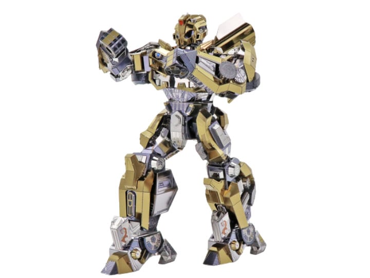 Transformers: The Last Knight Bumblebee 3D Metal Puzzle Model Kit Gallery Image 1