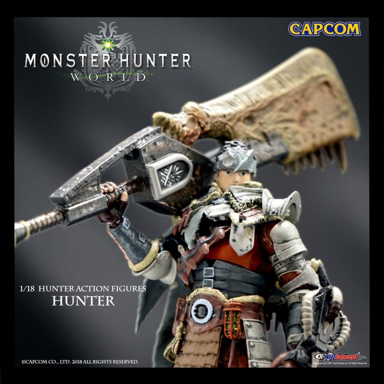 Monster Hunter World Hunter 1/18 Scale Action Figure