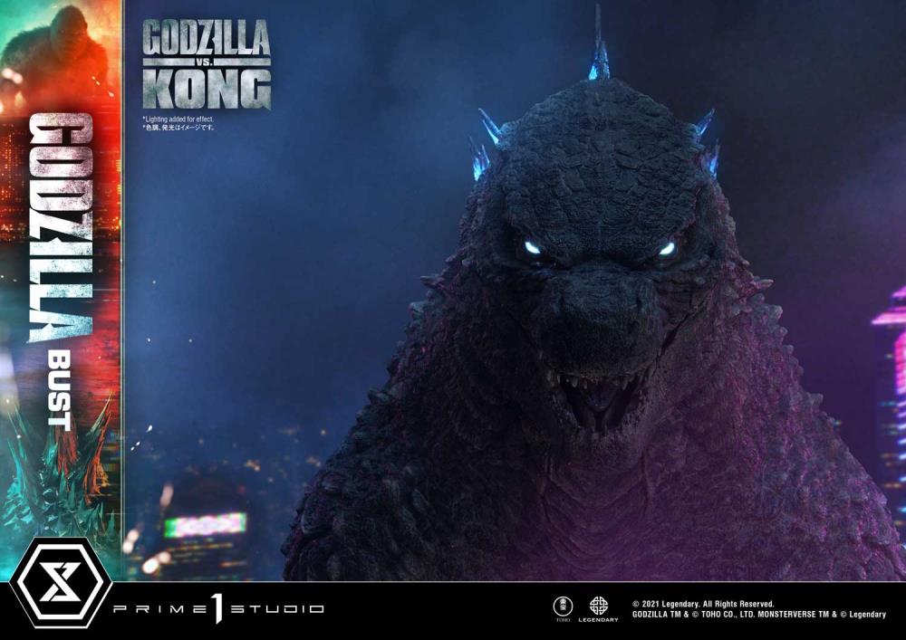 Godzilla vs. Kong Godzilla Bust (Bonus Ver.) Gallery Image 22