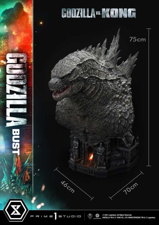 Godzilla vs. Kong Godzilla Bust (Bonus Ver.) Gallery Image 8