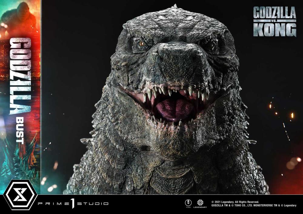 Godzilla vs. Kong Godzilla Bust (Bonus Ver.) Gallery Image 34