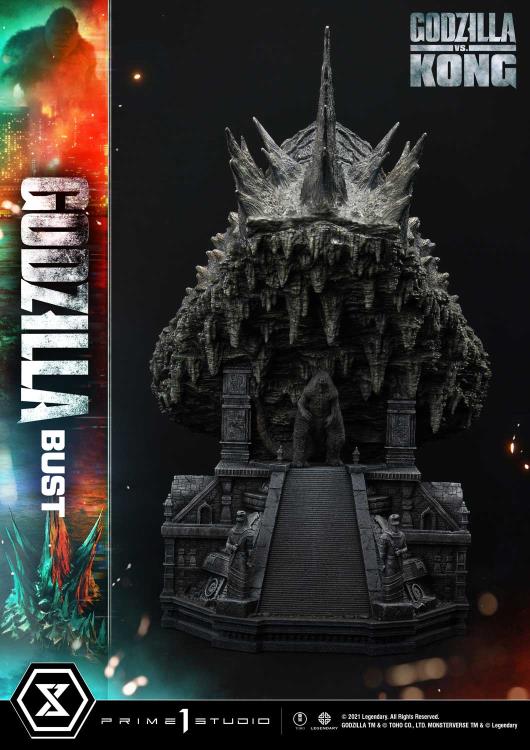Godzilla vs. Kong Godzilla Bust (Bonus Ver.) Gallery Image 11