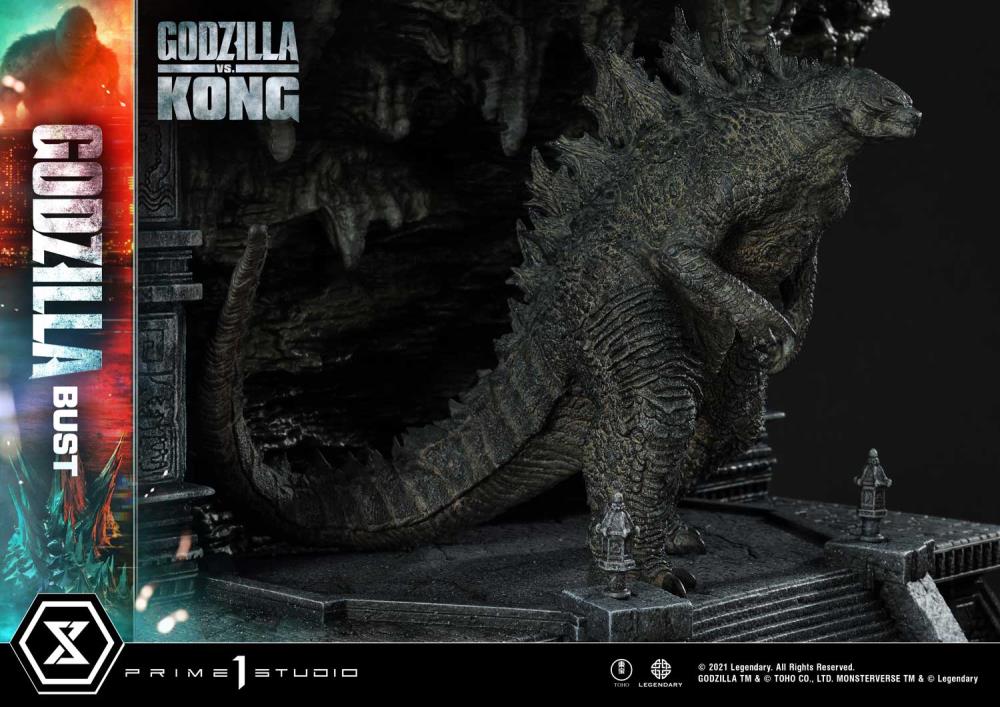 Godzilla vs. Kong Godzilla Bust (Bonus Ver.) Gallery Image 40