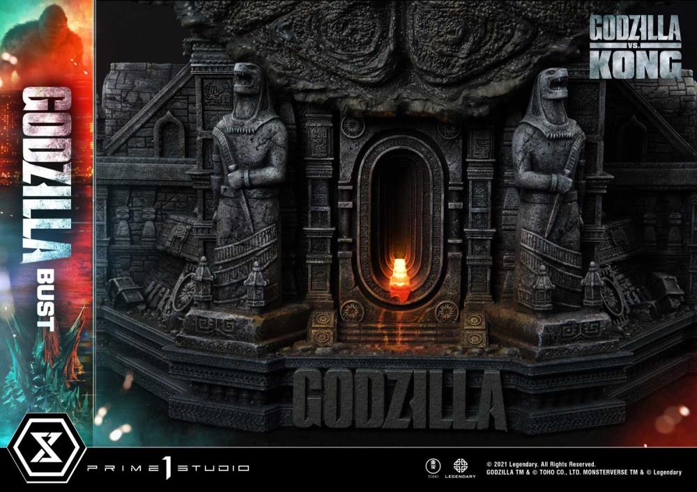 Godzilla vs. Kong Godzilla Bust (Bonus Ver.) Gallery Image 28