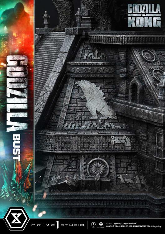 Godzilla vs. Kong Godzilla Bust (Bonus Ver.) Gallery Image 45