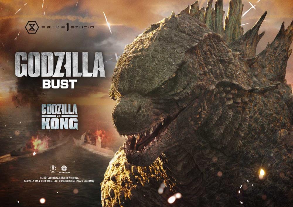 Godzilla vs. Kong Godzilla Bust (Bonus Ver.) Gallery Image 21