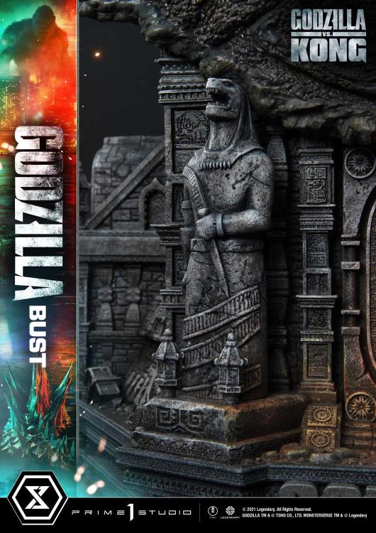 Godzilla vs. Kong Godzilla Bust (Bonus Ver.) Gallery Image 44