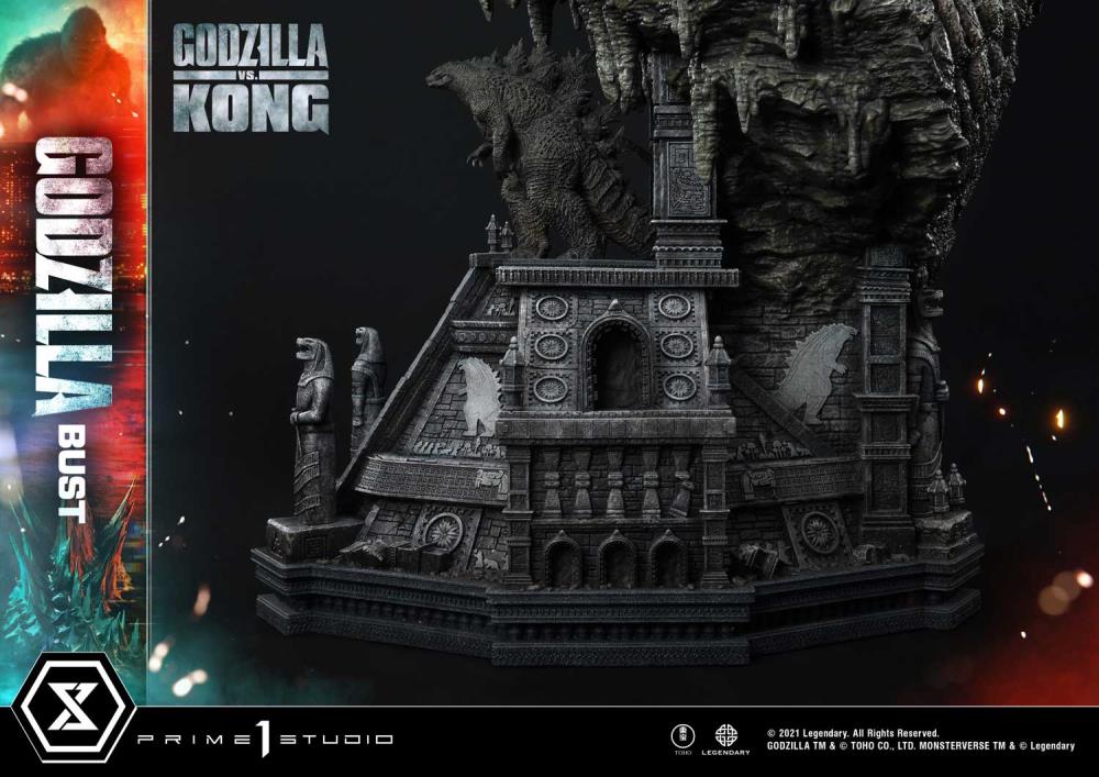 Godzilla vs. Kong Godzilla Bust (Bonus Ver.) Gallery Image 19