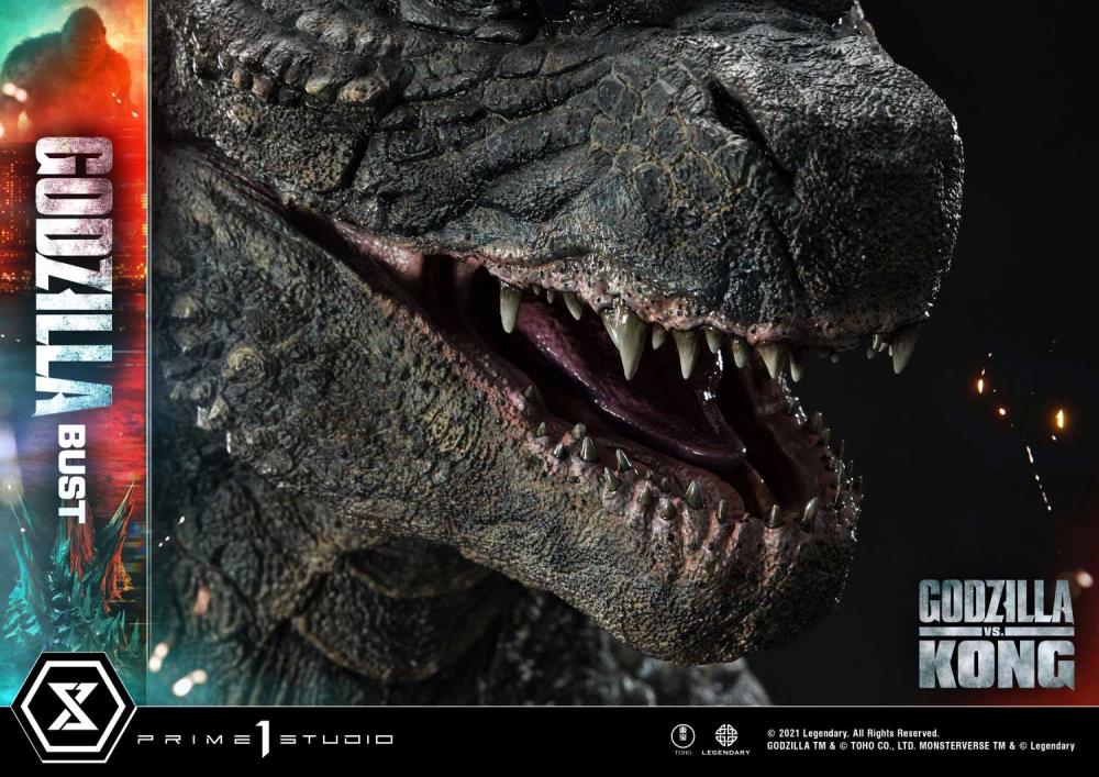 Godzilla vs. Kong Godzilla Bust (Bonus Ver.) Gallery Image 30