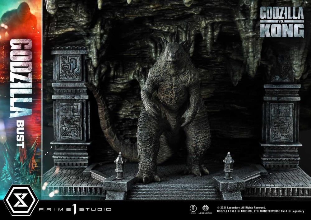 Godzilla vs. Kong Godzilla Bust (Bonus Ver.) Gallery Image 37