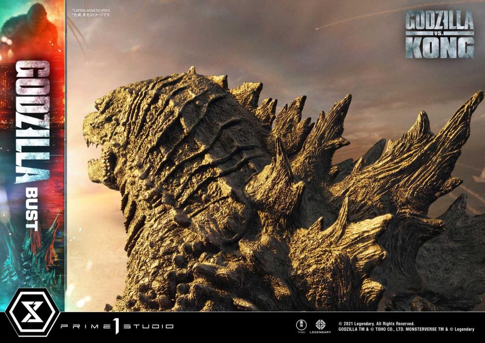 Godzilla vs. Kong Godzilla Bust (Bonus Ver.) Gallery Image 24