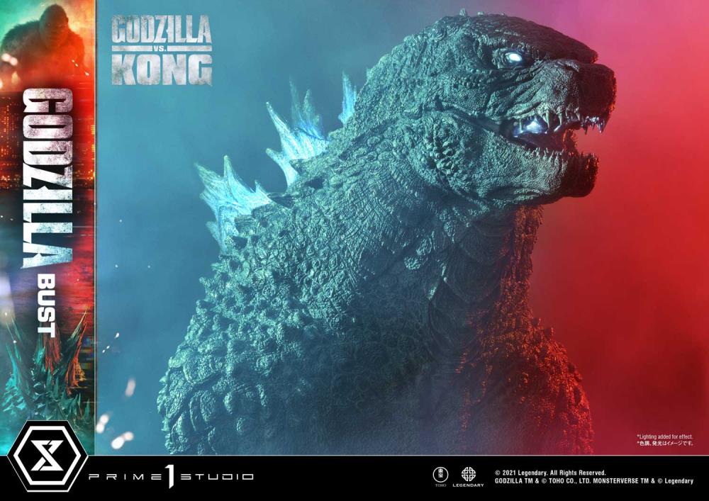 Godzilla vs. Kong Godzilla Bust (Bonus Ver.) Gallery Image 25