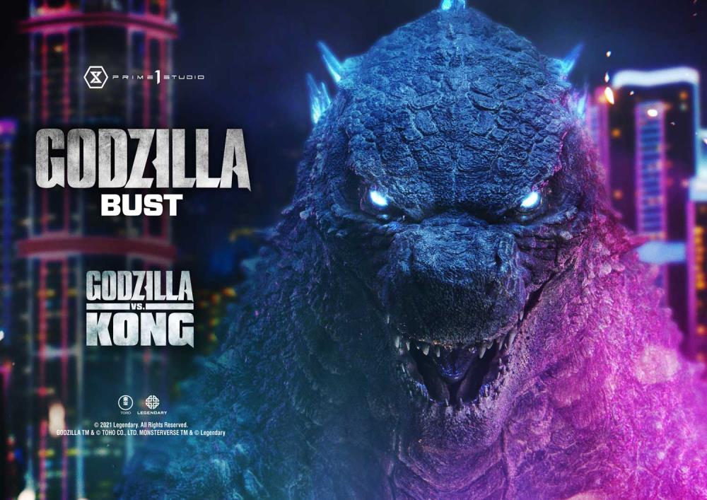 Godzilla vs. Kong Godzilla Bust (Bonus Ver.) Gallery Image 5
