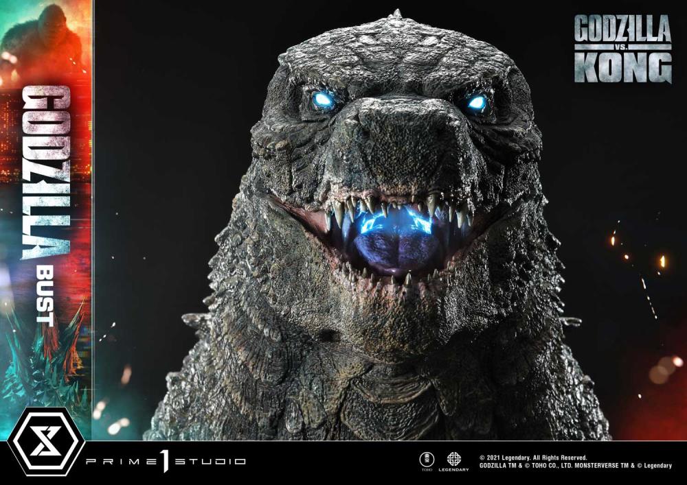 Godzilla vs. Kong Godzilla Bust (Bonus Ver.) Gallery Image 32