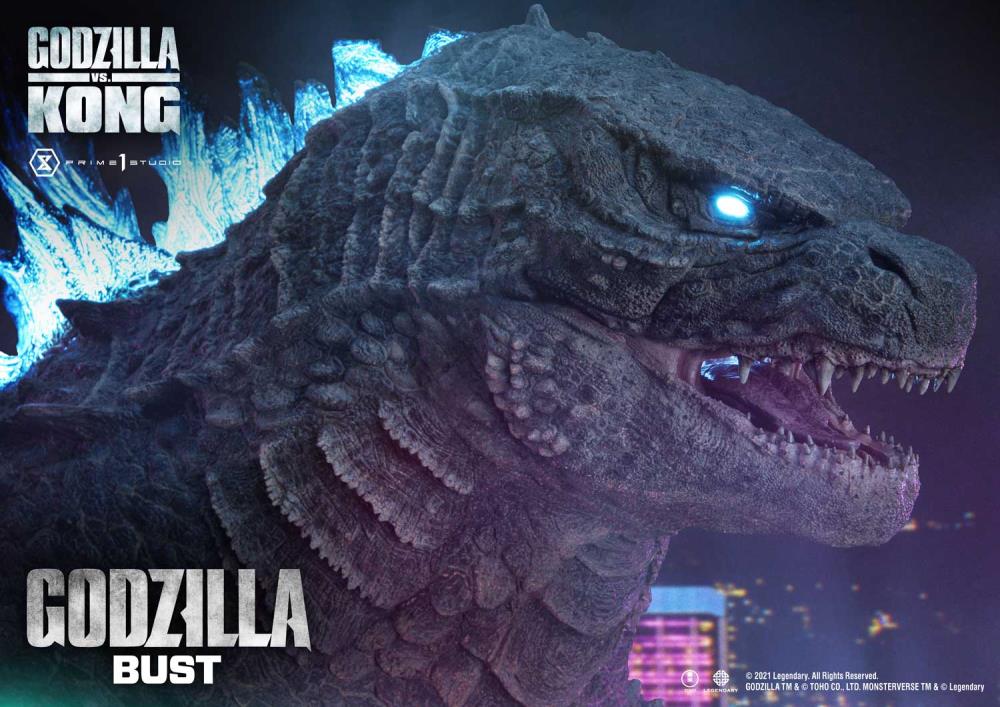 Godzilla vs. Kong Godzilla Bust (Bonus Ver.) Gallery Image 6