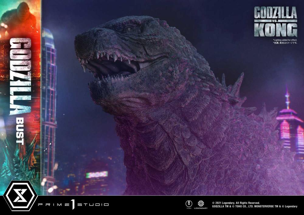 Godzilla vs. Kong Godzilla Bust (Bonus Ver.) Gallery Image 23