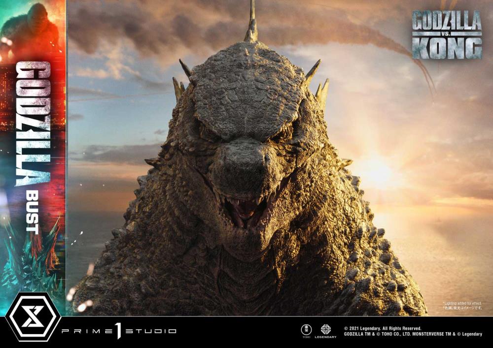 Godzilla vs. Kong Godzilla Bust (Bonus Ver.) Gallery Image 15