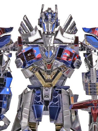 Transformers: The Last Knight Optimus Prime 3D Metal Puzzle Model Kit Gallery Image 2