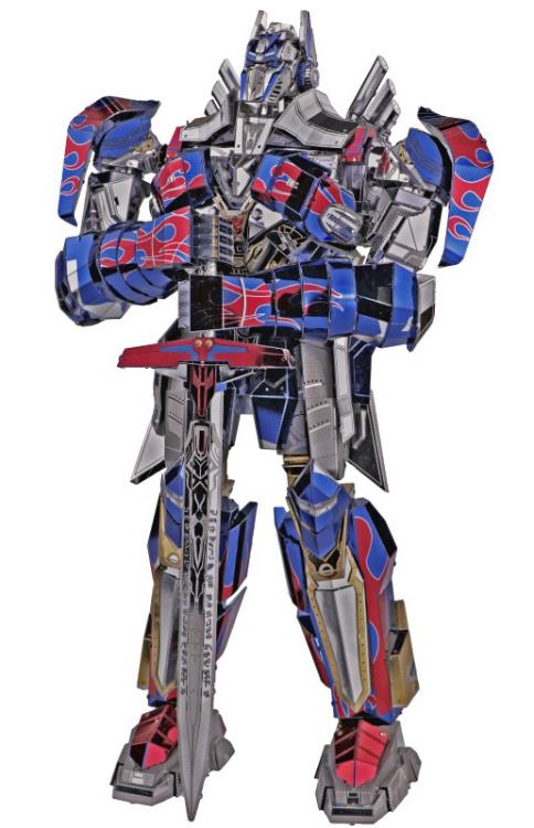 Transformers: The Last Knight Optimus Prime 3D Metal Puzzle Model Kit Gallery Image 4
