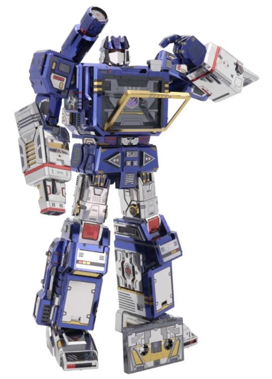 Transformers G1 Soundwave 3D Metal Puzzle Model Kit Gallery Image 4