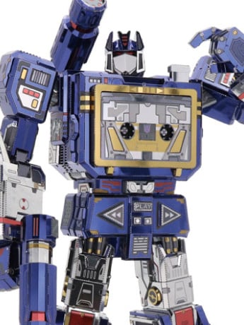 Transformers G1 Soundwave 3D Metal Puzzle Model Kit Gallery Image 2