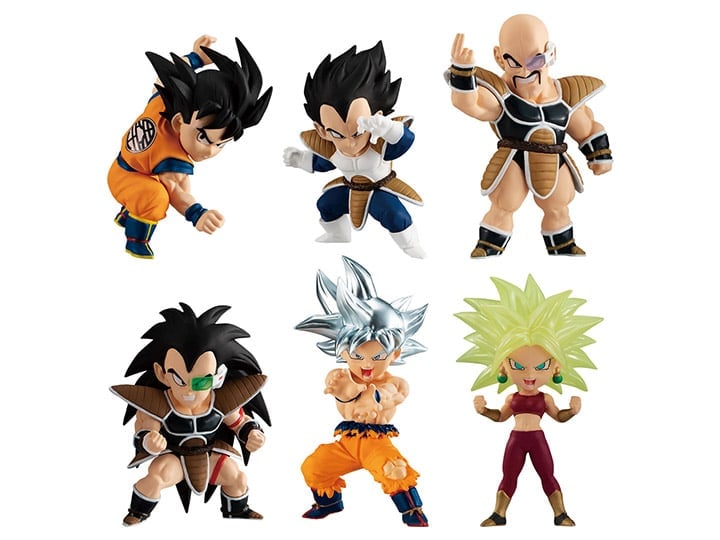 Dragon Ball Adverge Motion Wave 5 Set of 6 Figures Gallery Image 1