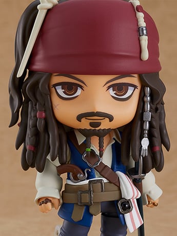 Pirates of the Caribbean: On Stranger Tides Nendoroid No.1557 Jack Sparrow Gallery Image 2
