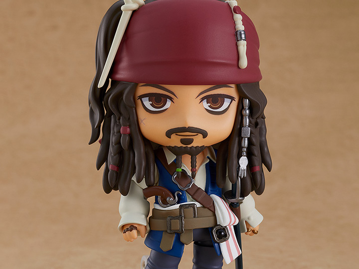 Pirates of the Caribbean: On Stranger Tides Nendoroid No.1557 Jack Sparrow Gallery Image 1