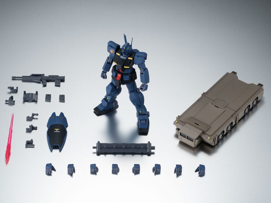 Bandai Tamashii Nations Robot Spirits – RGM-79Q GM Quel Ver. A.N.I.M.E., Mobile Suit Gundam 0083, 13 Cm Figur Mit Zubehör & Effekten Bandai Tamashii Nations Robot Spirits – RGM-79Q GM Quel Ver. A.N.I.M.E., Mobile Suit Gundam 0083, 13 Cm Figur Mit Zubehör & Effekten