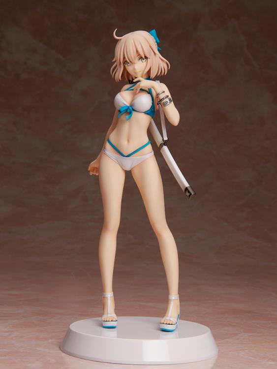 Fate/Grand Order Assemble Heroines Assassin Okita Souji (Summer Queens) 1/8 Scale Model Kit Gallery Image 5