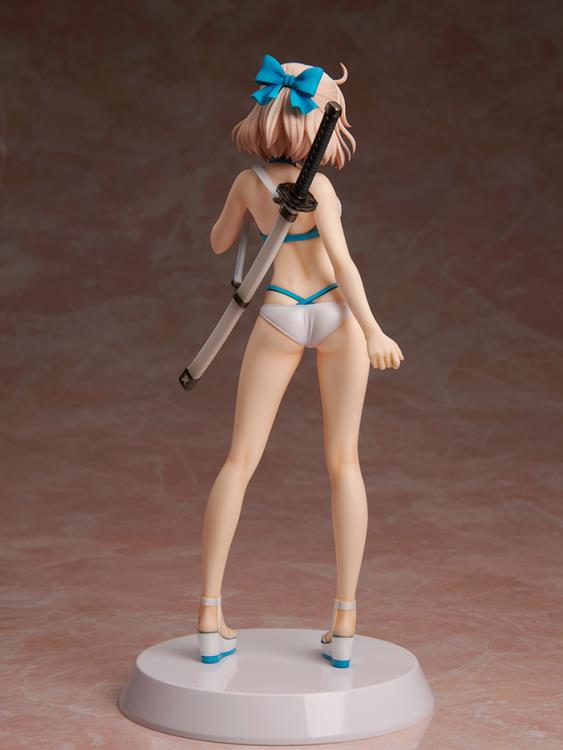 Fate/Grand Order Assemble Heroines Assassin Okita Souji (Summer Queens) 1/8 Scale Model Kit Gallery Image 6