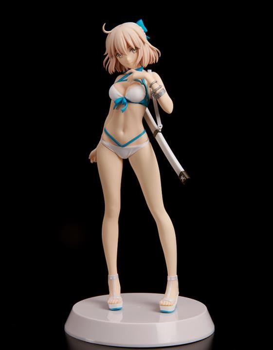 Fate/Grand Order Assemble Heroines Assassin Okita Souji (Summer Queens) 1/8 Scale Model Kit Gallery Image 3