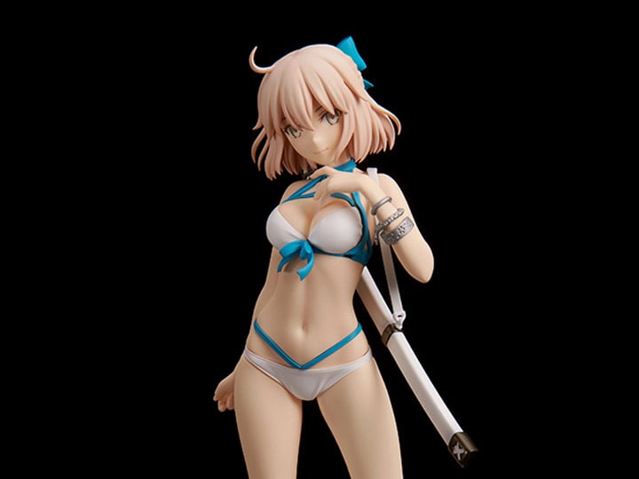 Fate/Grand Order Assemble Heroines Assassin Okita Souji (Summer Queens) 1/8 Scale Model Kit Gallery Image 1
