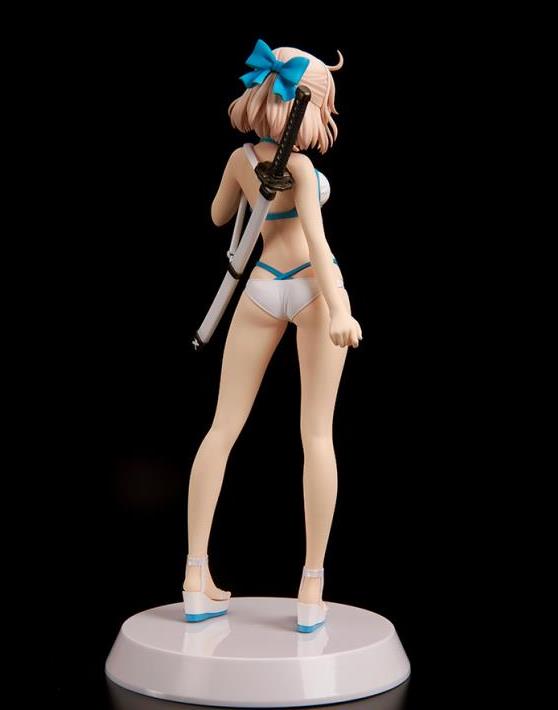 Fate/Grand Order Assemble Heroines Assassin Okita Souji (Summer Queens) 1/8 Scale Model Kit Gallery Image 4