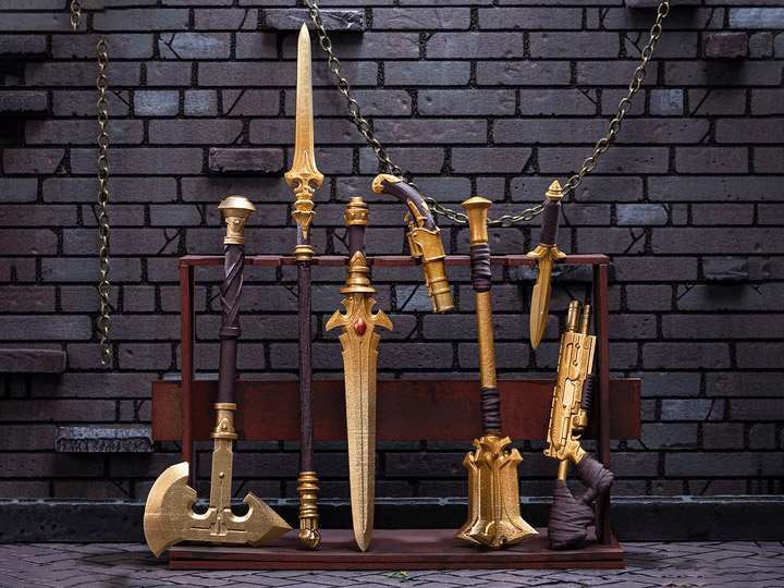Animal Warriors of The Kingdom Primal Collection Epic Gold Weapon Set Gallery Image 1