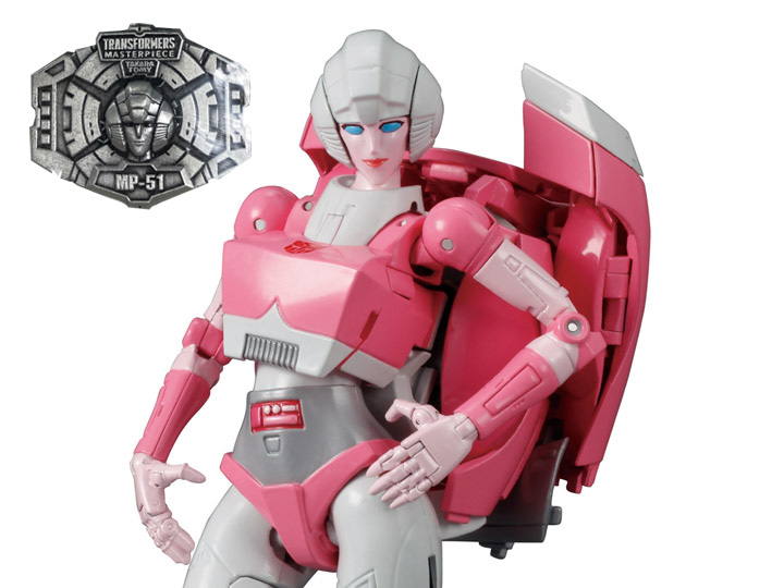 Transformers Masterpiece MP-51 Arcee (With Collectible Pin) Gallery Image 1