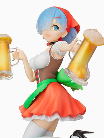 Re:Zero Starting Life in Another World Rem (Oktoberfest Ver.) Super Premium Figure Gallery Image 2