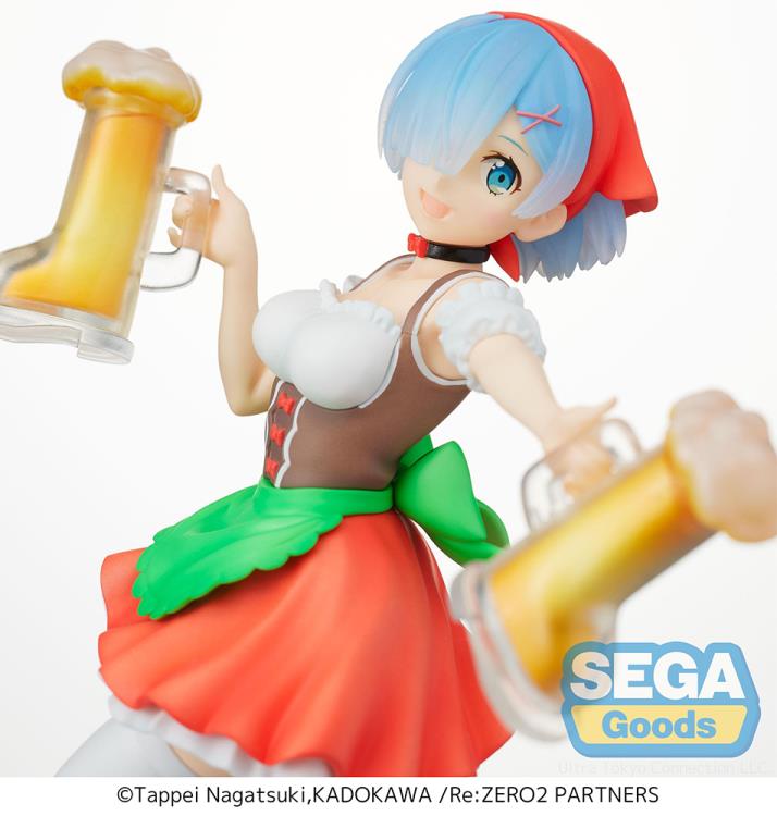 Re:Zero Starting Life in Another World Rem (Oktoberfest Ver.) Super Premium Figure Gallery Image 7