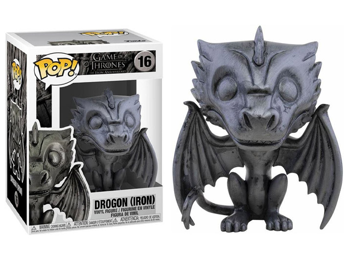 Pop! TV: Game of Thrones: Iron Anniversary Drogon (Iron) Gallery Image 1