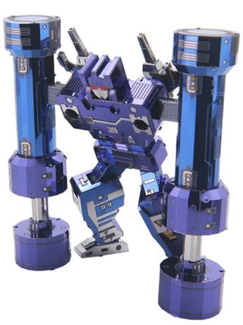 Transformers Mini-Cassette Rumble 3D Metal Puzzle Model Kit Gallery Image 2