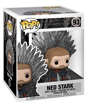 Pop! Deluxe Game of Thrones: Iron Anniversary Ned Stark on Iron Throne Gallery Image 4